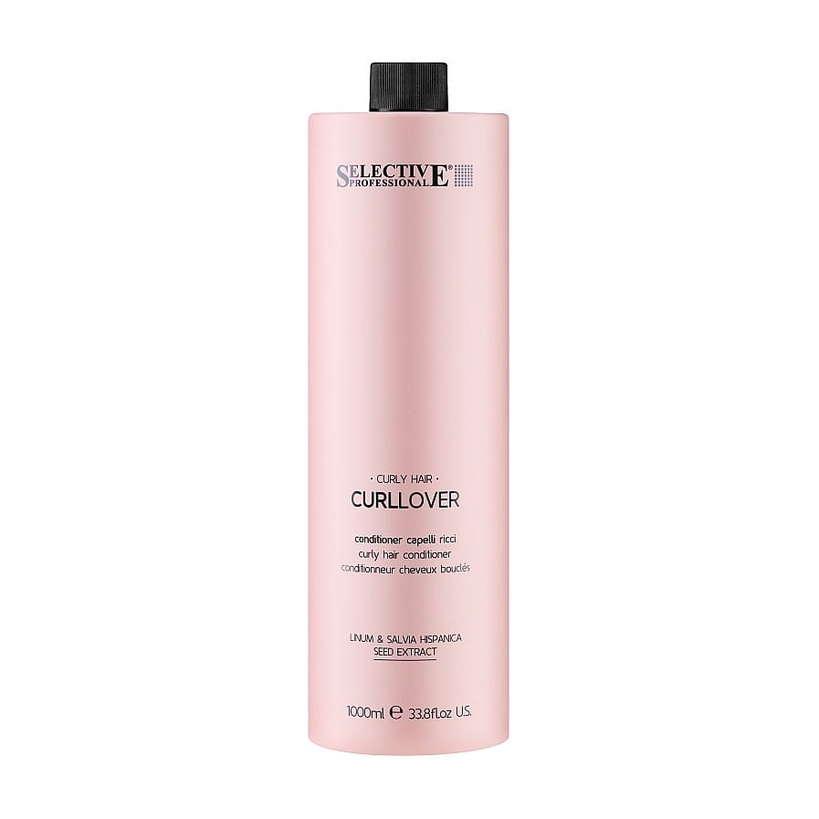 Уцінка! Кондиціонер Selective Professional Curllover Conditioner для вюнкого та хімічно завитого волосся, 1 л